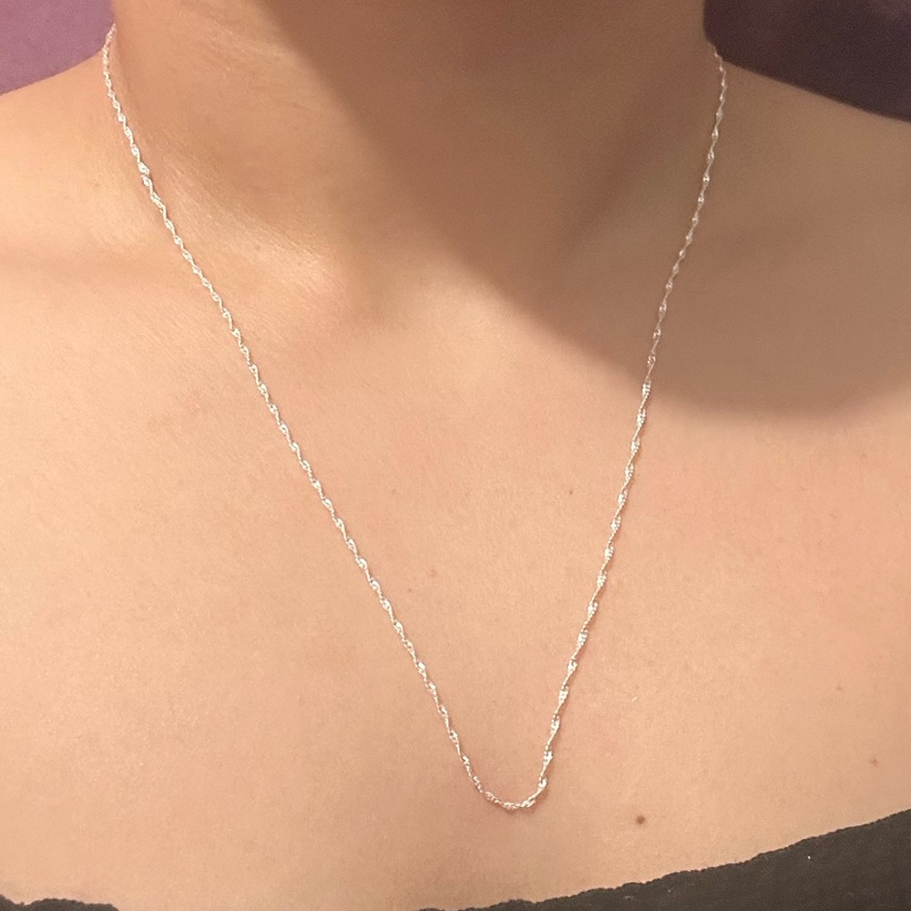 Elegant Silver Necklace
